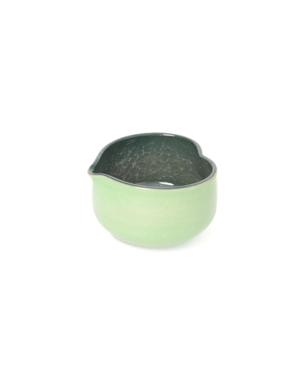 Kinh katakuchi matcha bow heart mosgreen fusion color