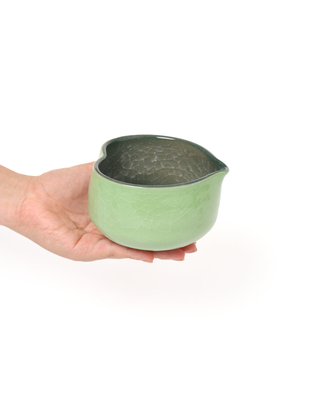 Kinh katakuchi matcha bow heart mossgreen fusion color 