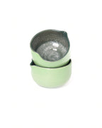 Kinh katakuchi matcha bow heart mossgreen fusion color 