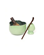 Kinh katakuchi matcha bow heart mossgreen fusion color 