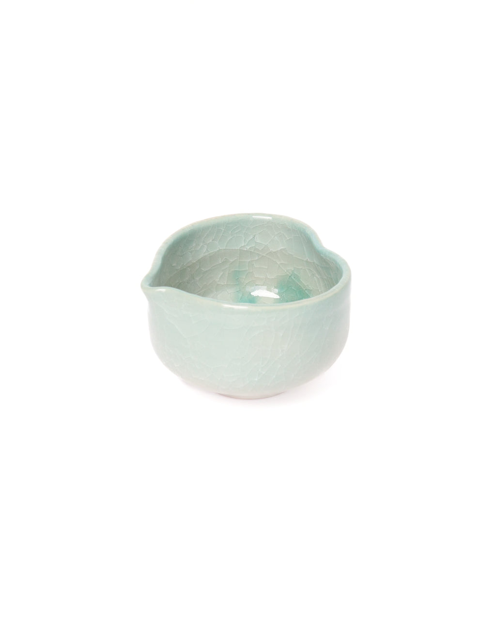 Kinh katakuchi matcha bow heart shape mint marble color