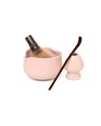 Kinh katakuchi matcha bow heart shape pink color