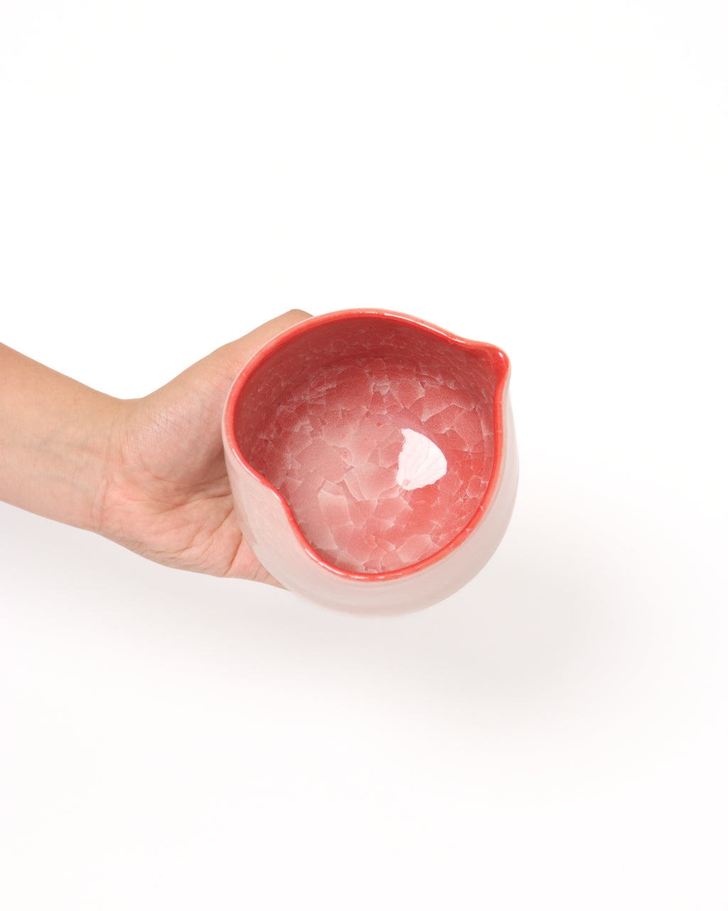 Kinh katakuchi matcha bow heart shape red pink fusion color 