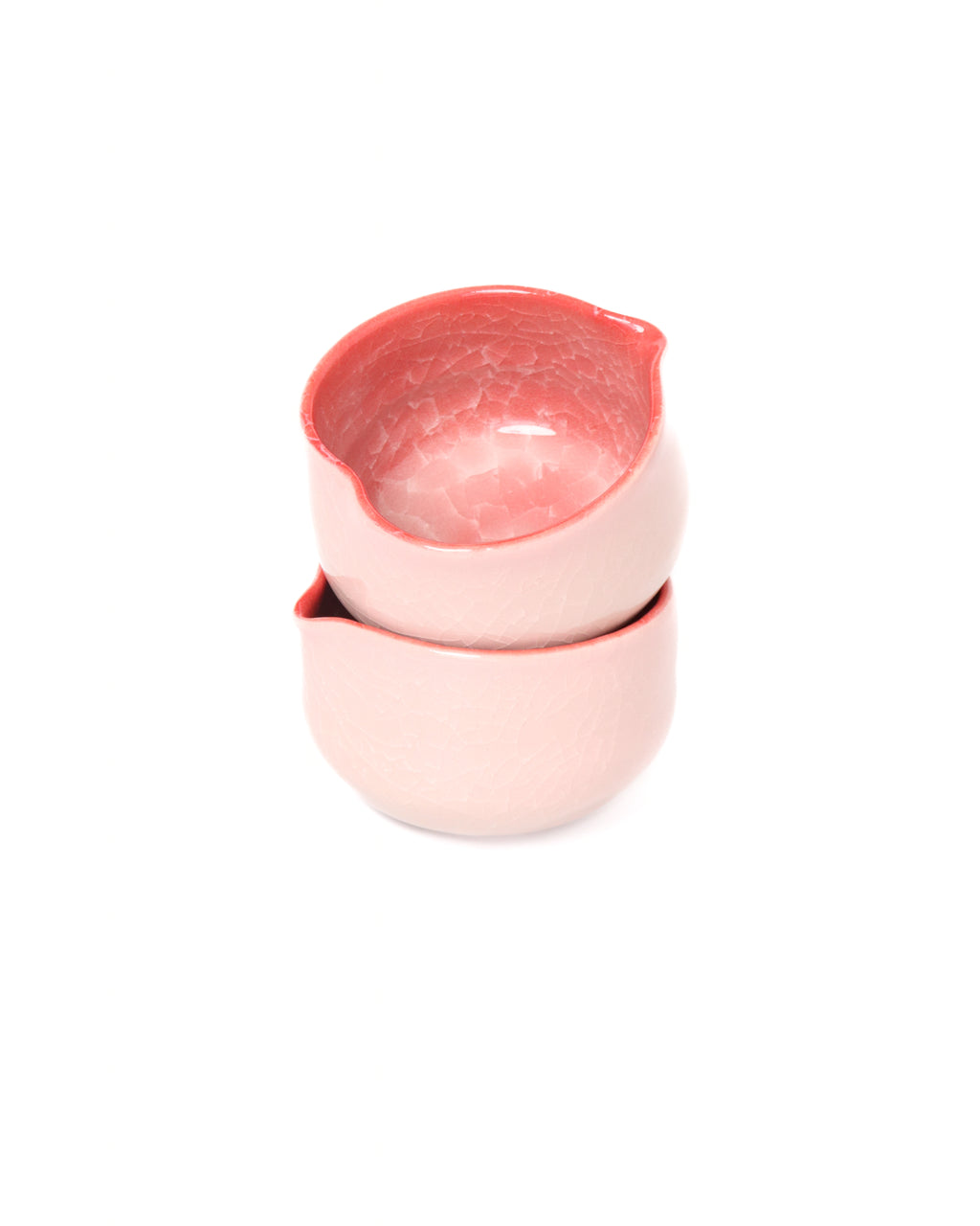 Kinh katakuchi matcha bow heart shape red pink fusion color 