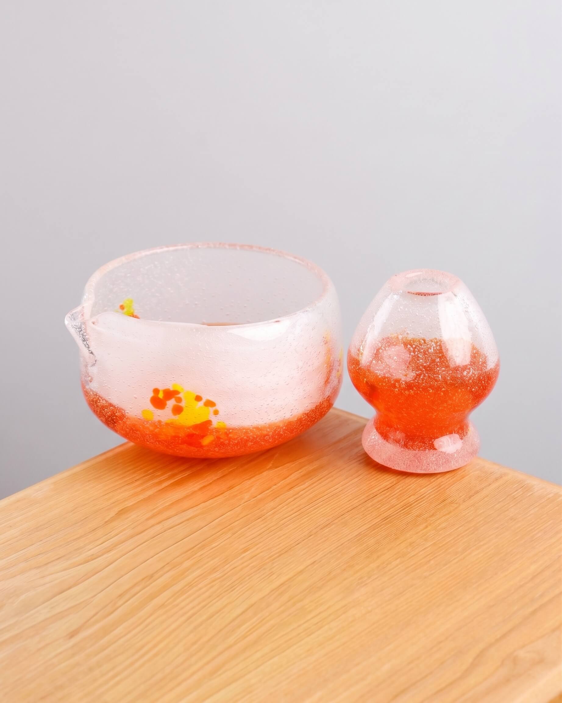 suong katakuchi combo handmade glass by ichigo cha studio and matchaexpressociety