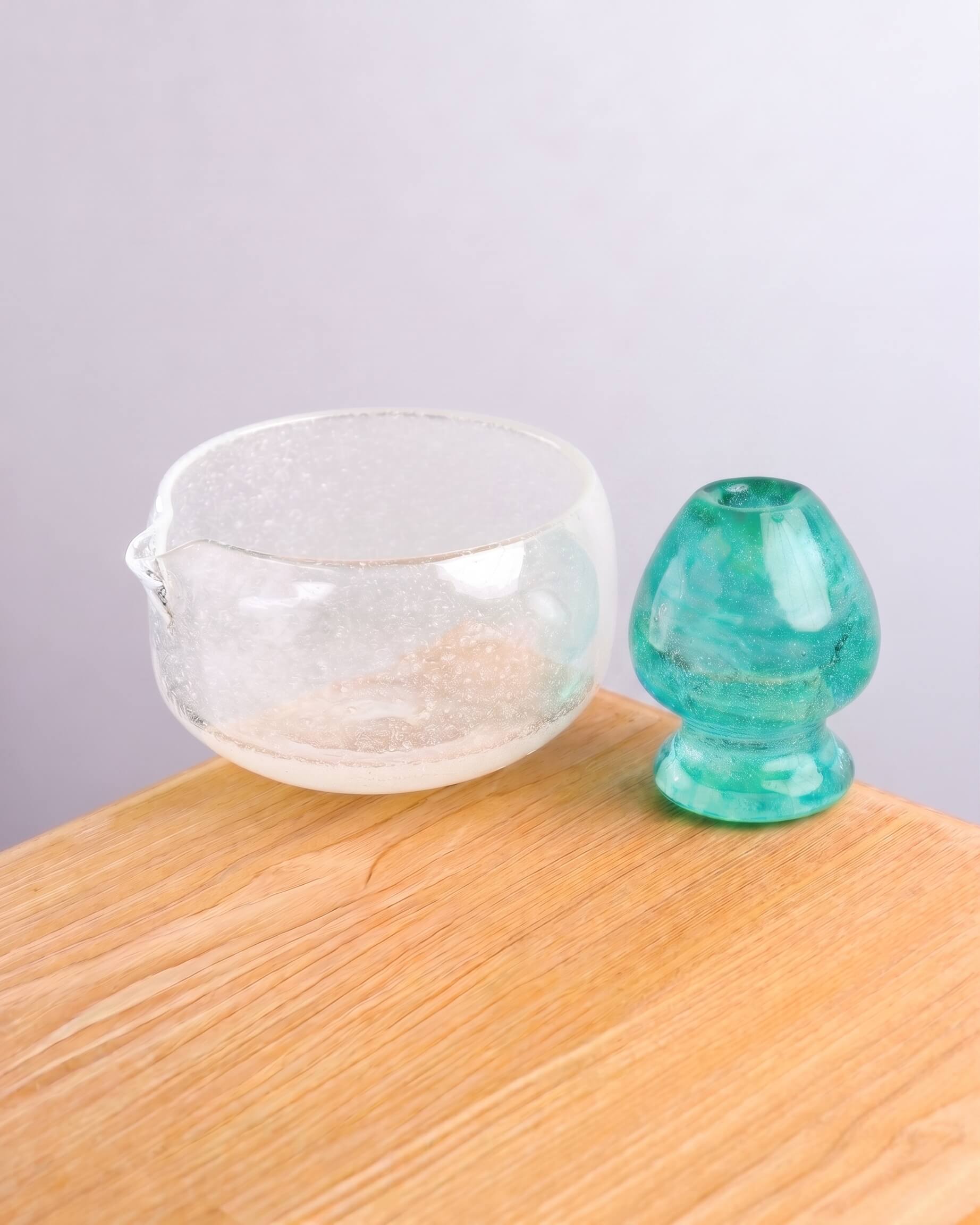 suong katakuchi combo handmade glass by ichigo cha studio and matchaexpressociety